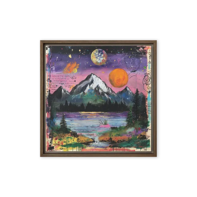 Celestial Peaks | Art Print