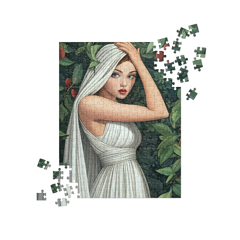 Enigmatic Forest Muse 
 Jigsaw Puzzle
