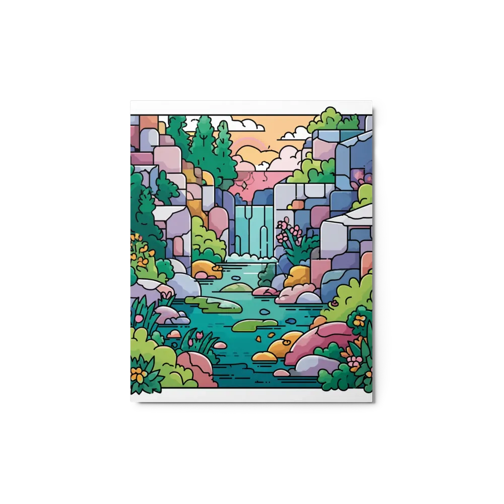 Whispering Falls of Enchantment | Art Print