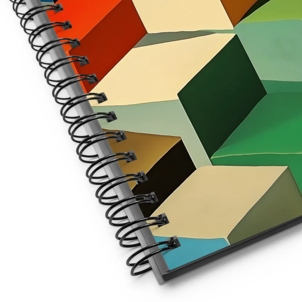 Illusion of Depth 
 Spiral Notebook | 140 pages