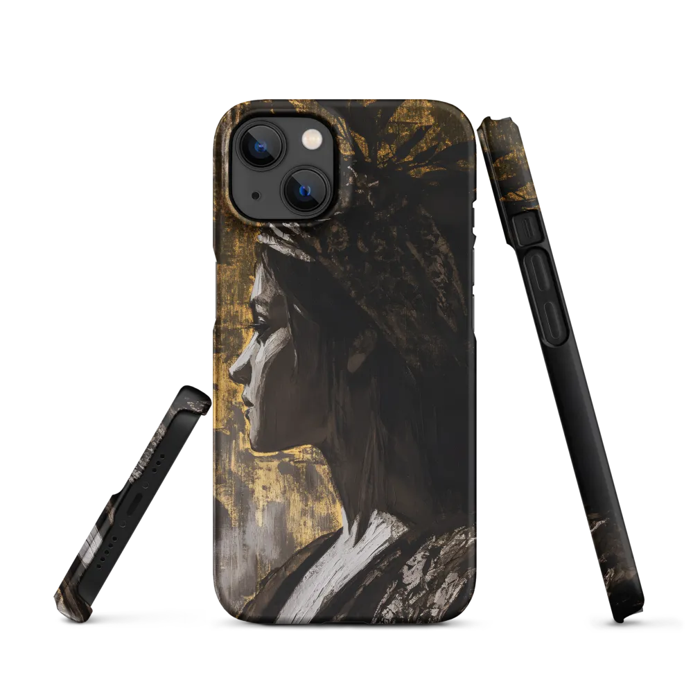 Golden Foliage Profile | Phone Case