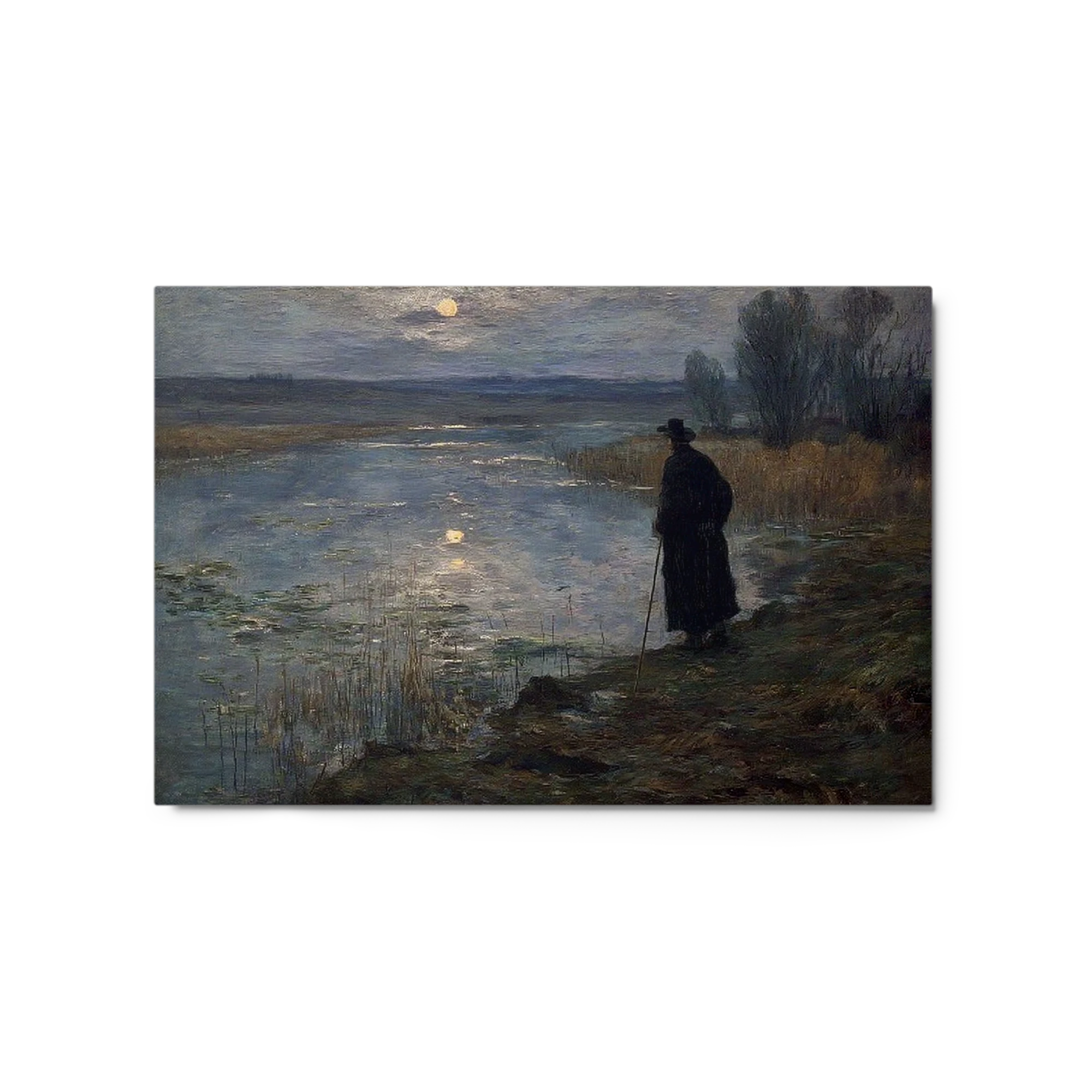 Solitude by Moonlit Waters