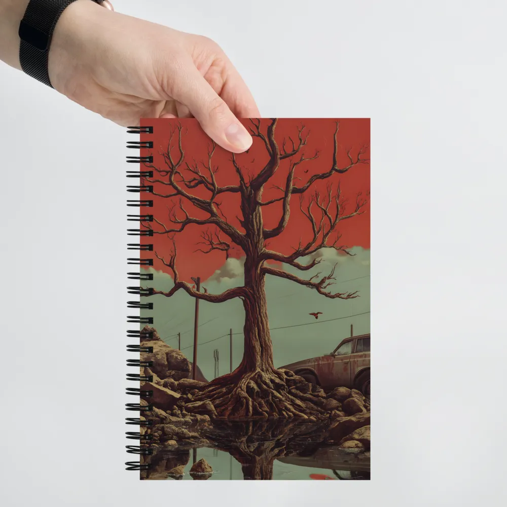 Echoes of a Barren Land 
 Spiral Notebook | 140 pages