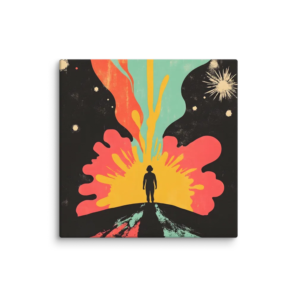 Cosmic Solitude 
 Canvas | 36″x 36″