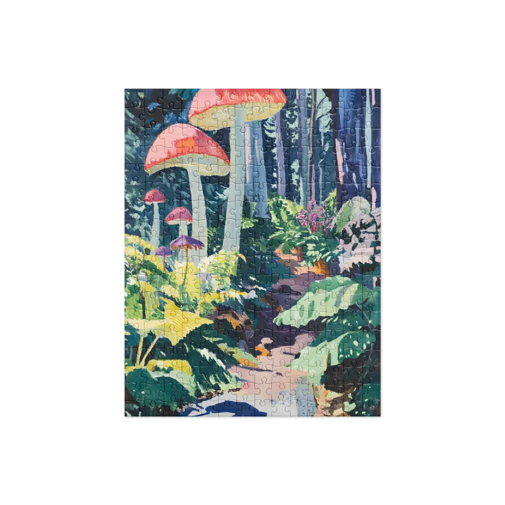 Enchanted Forest Path 
 Jigsaw Puzzle