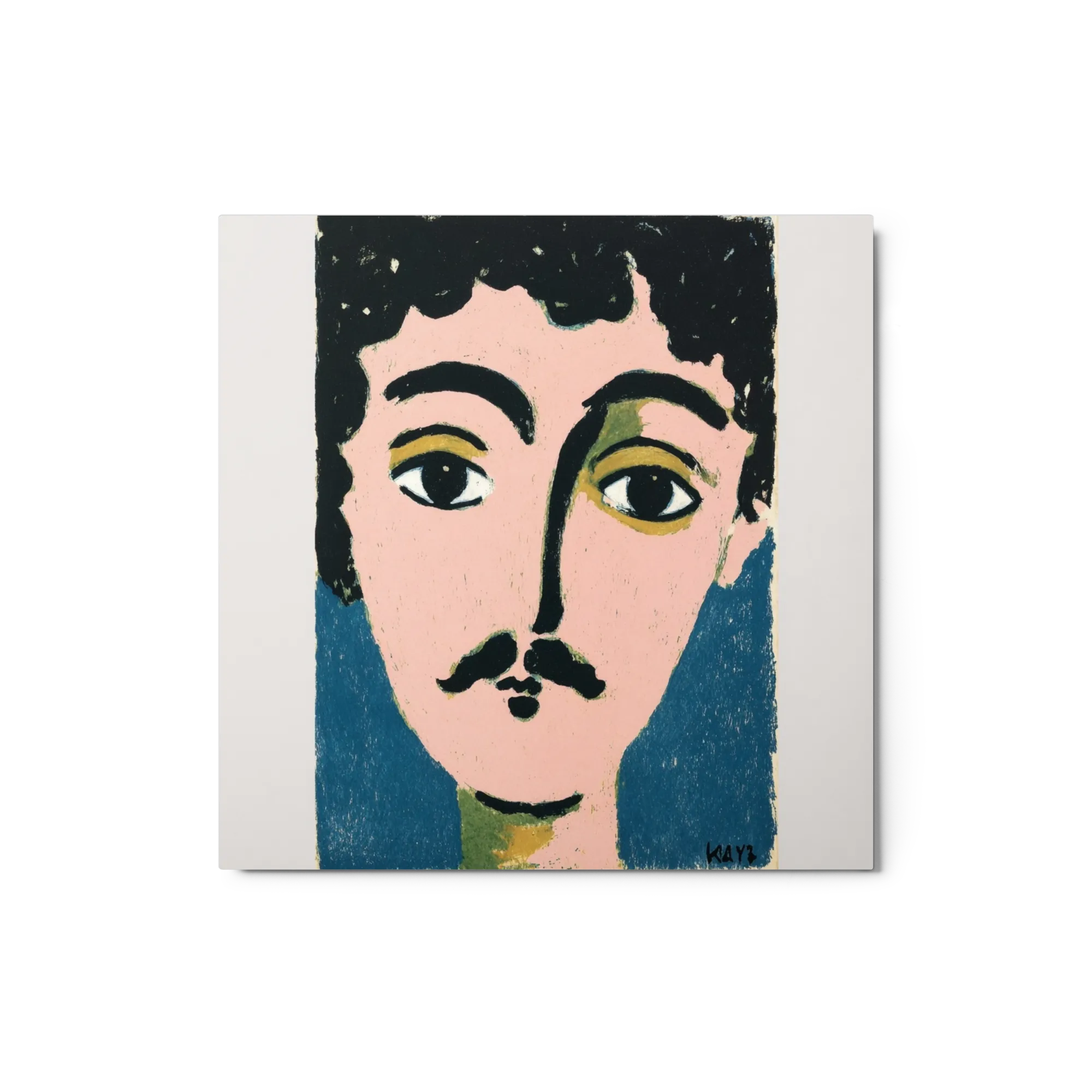 Portrait of a Man with Mustache