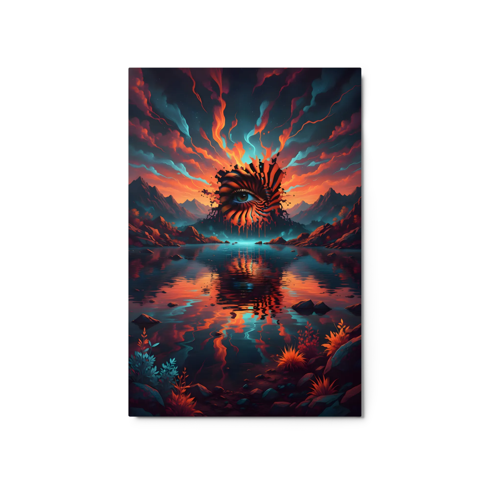Cosmic Eye Reflection