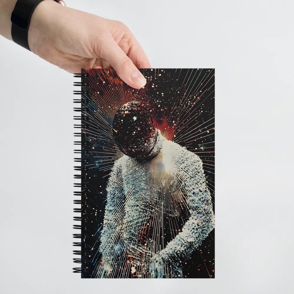 Inner Cosmos Explodes 
 Spiral Notebook | 140 pages