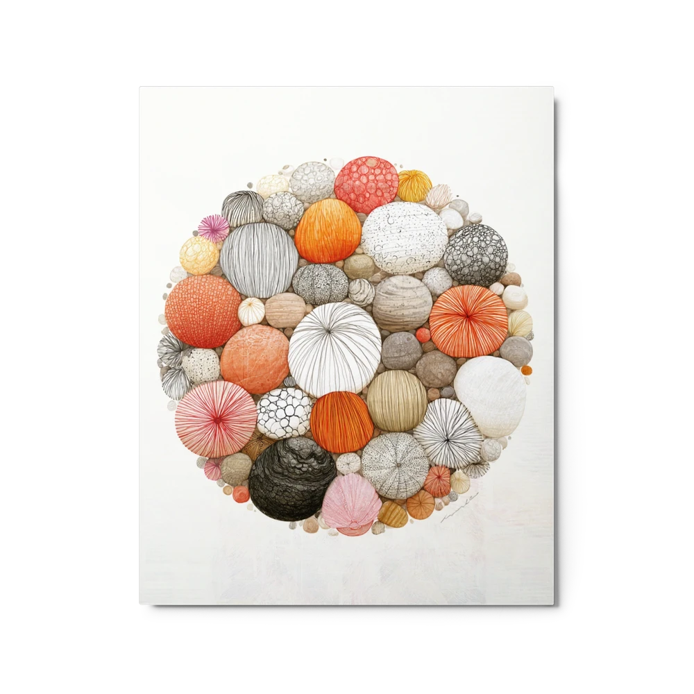 Circular Harmony of Stones | Art Print