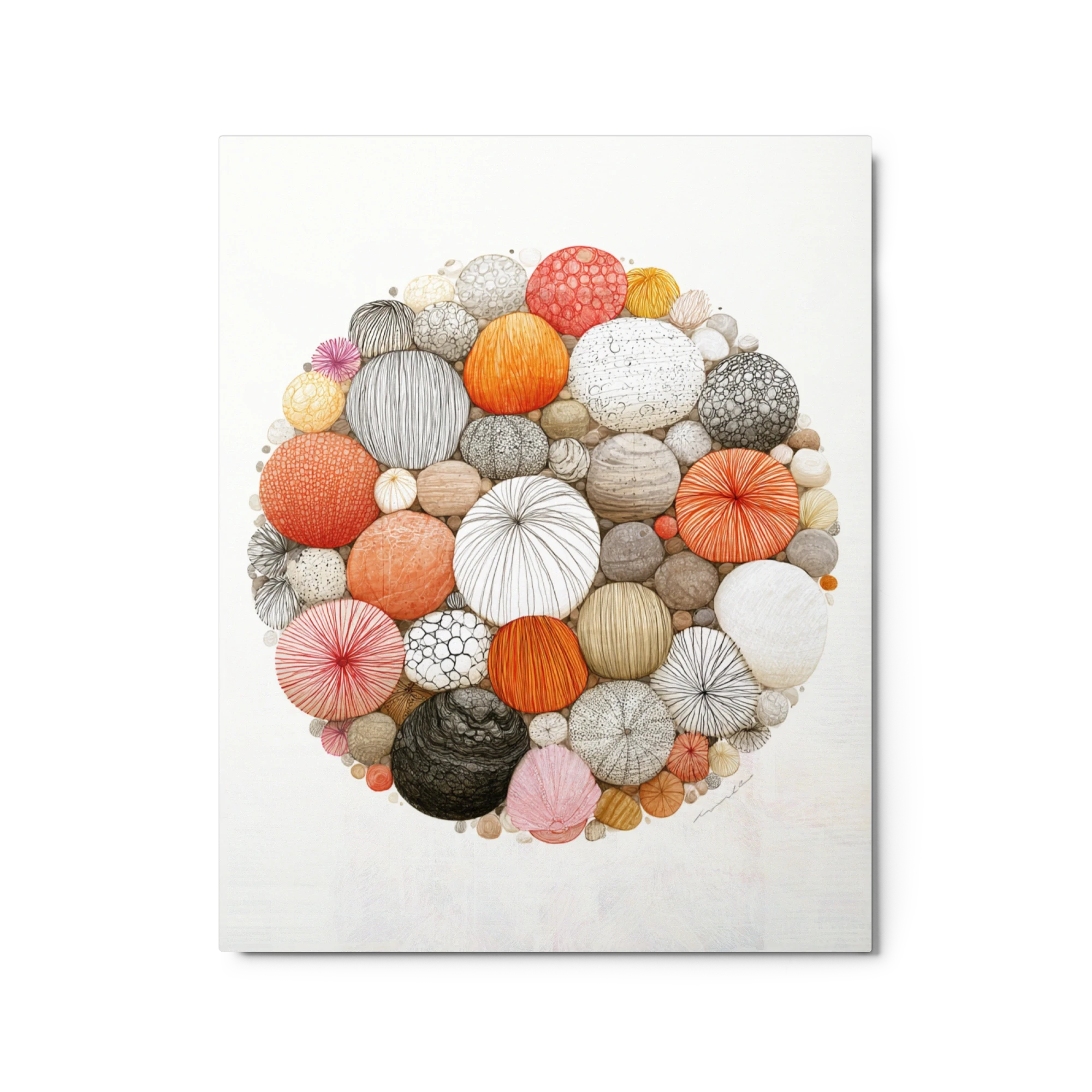 Circular Harmony of Stones | Art Print