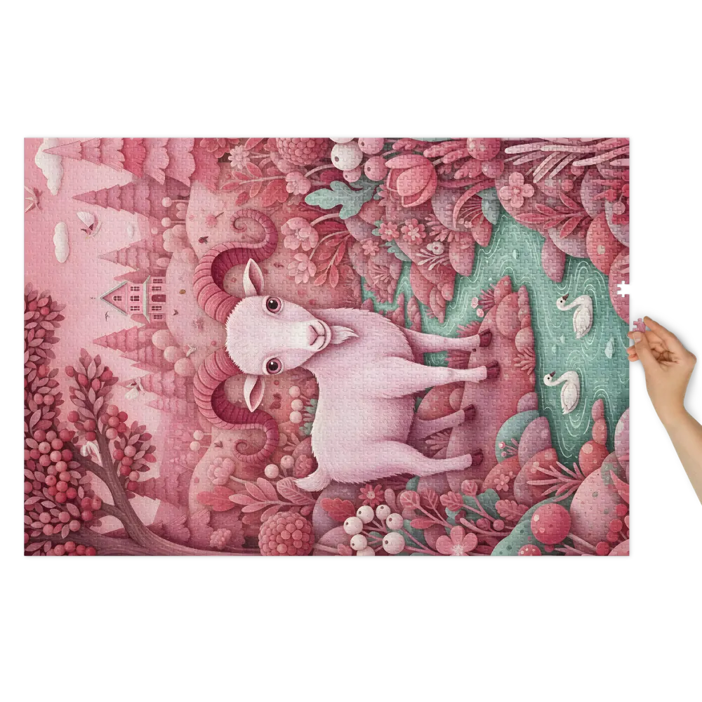 The Blushing Ram | Jigsaw Puzzles