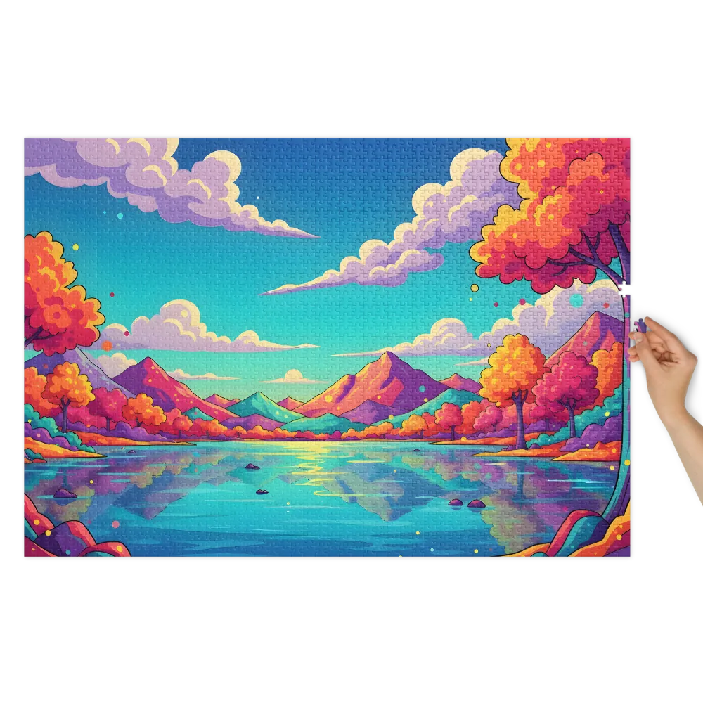 Dreamscape Lake Reflections | Jigsaw Puzzles