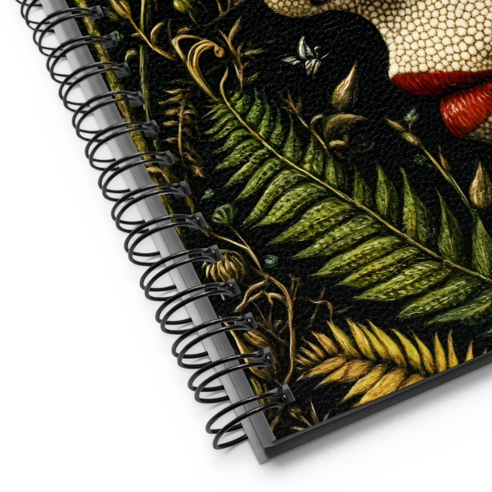 The Stippled Flora 
 Spiral Notebook | 140 pages
