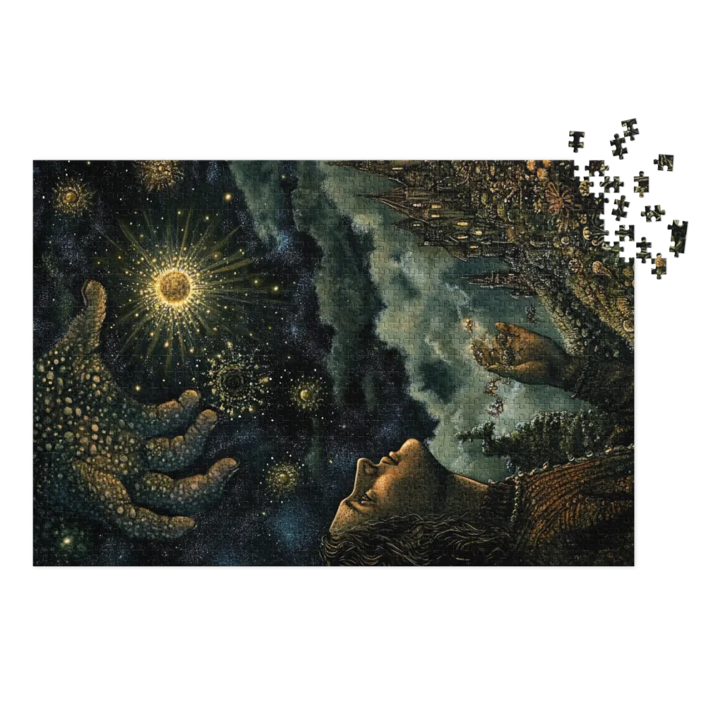 O Alquimista das Estrelas 
 Puzzle em caixa de metal