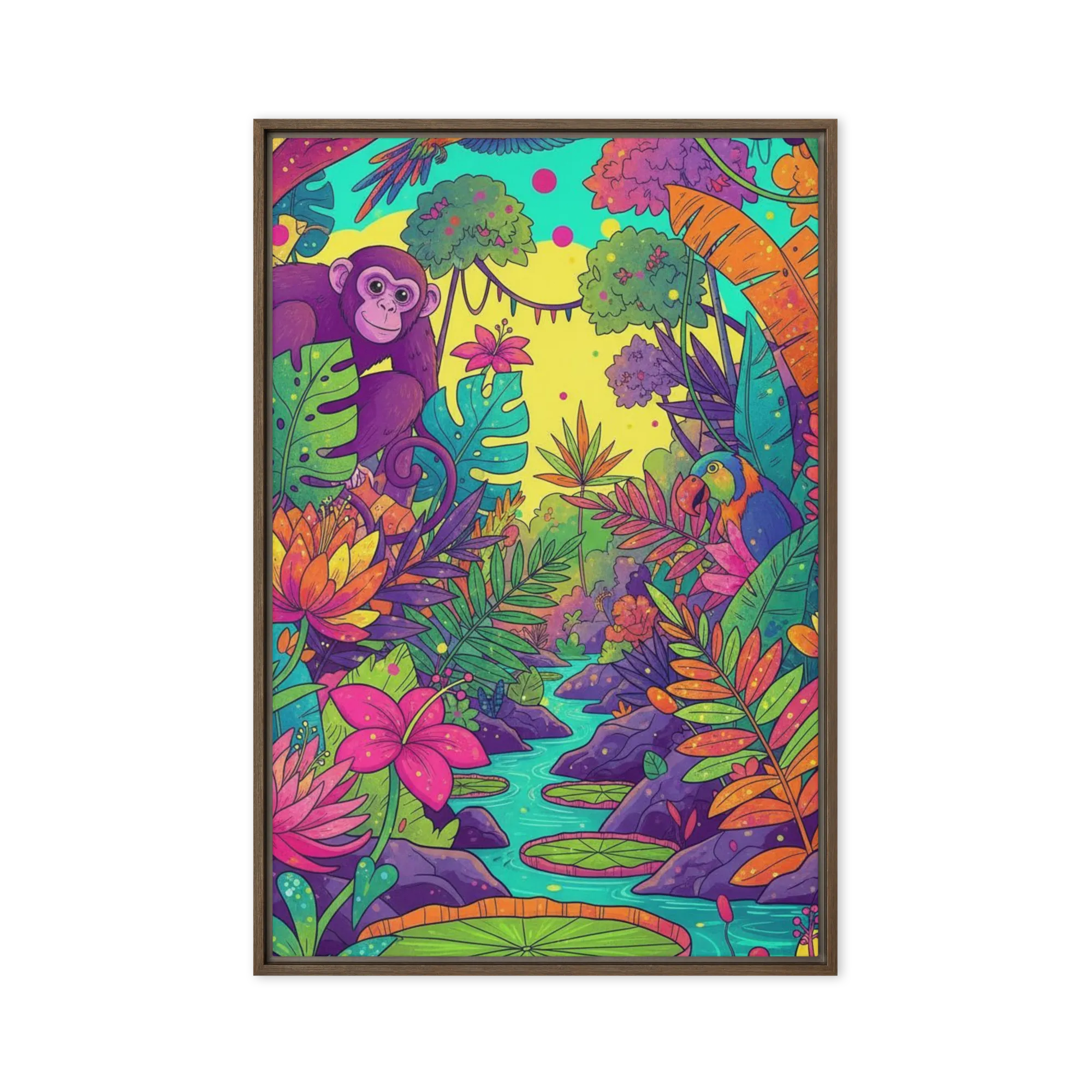 Neon Jungle Oasis