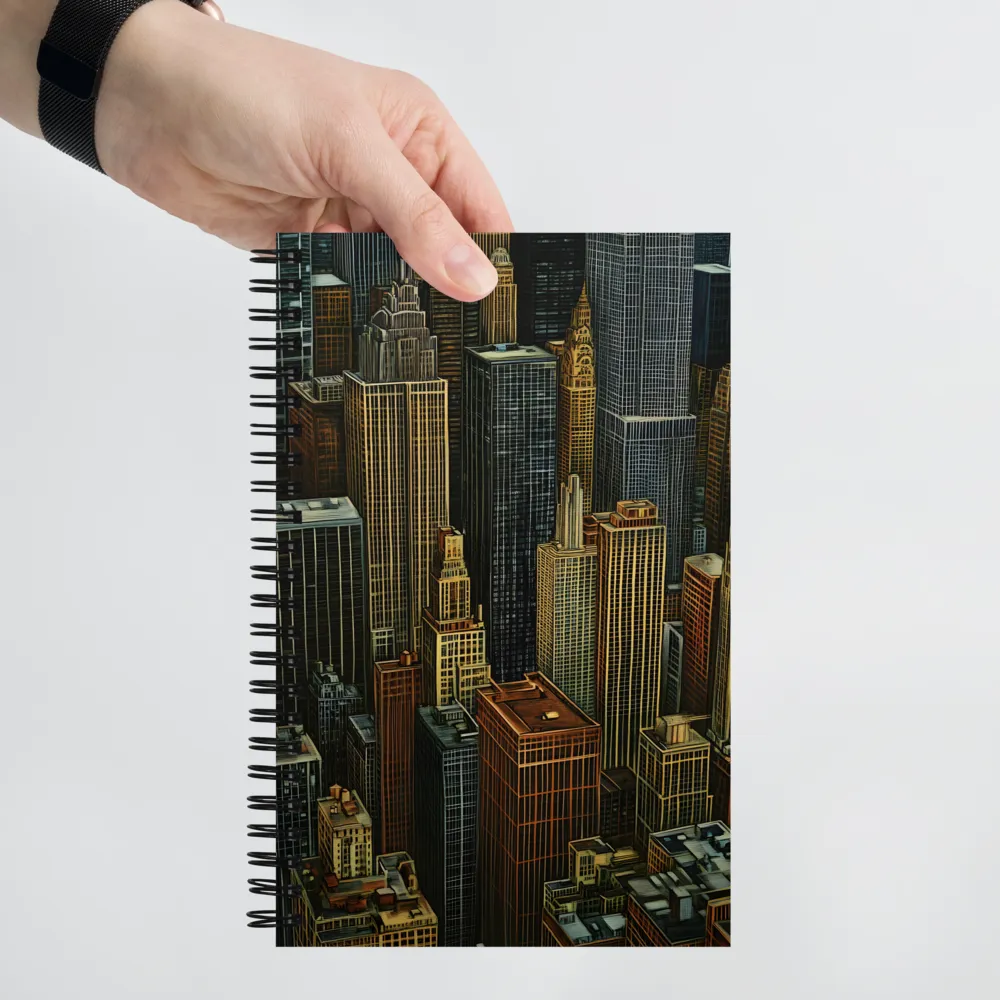 Urban Elegance: A Golden Cityscape