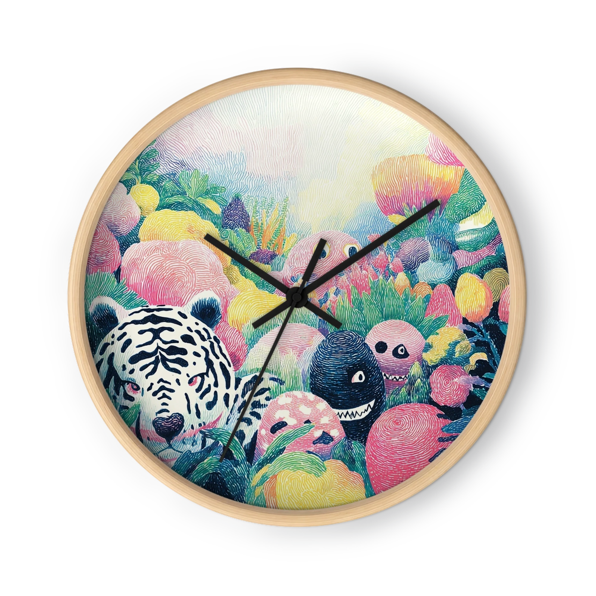 Jungle Creatures and White Tiger
