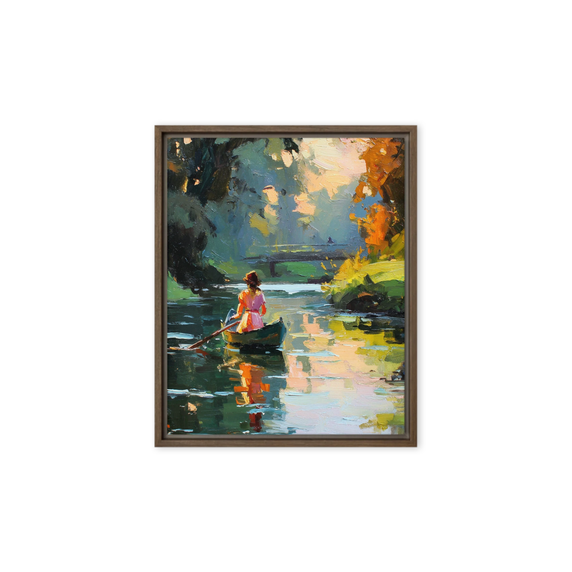 Rowing at Dusk | Art Print