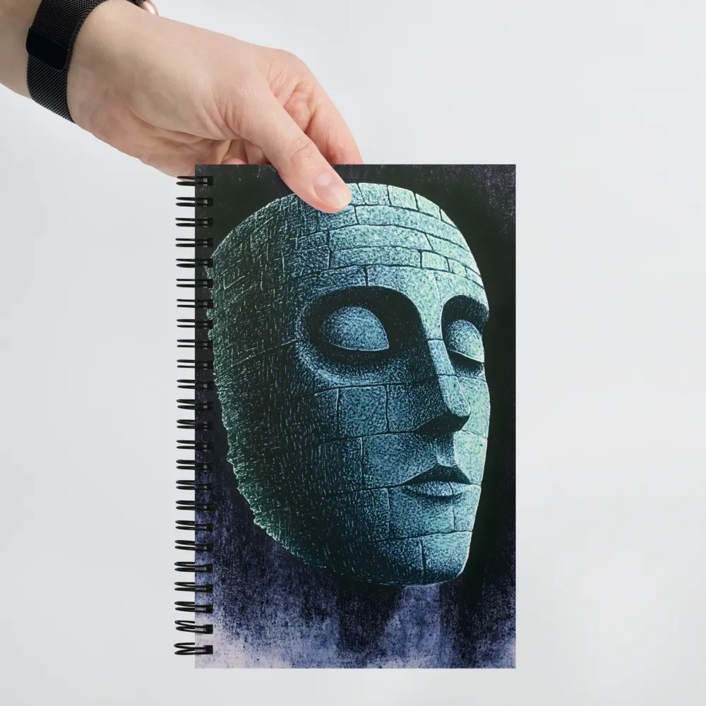 Architectural Mask 
 Spiral Notebook | 140 pages