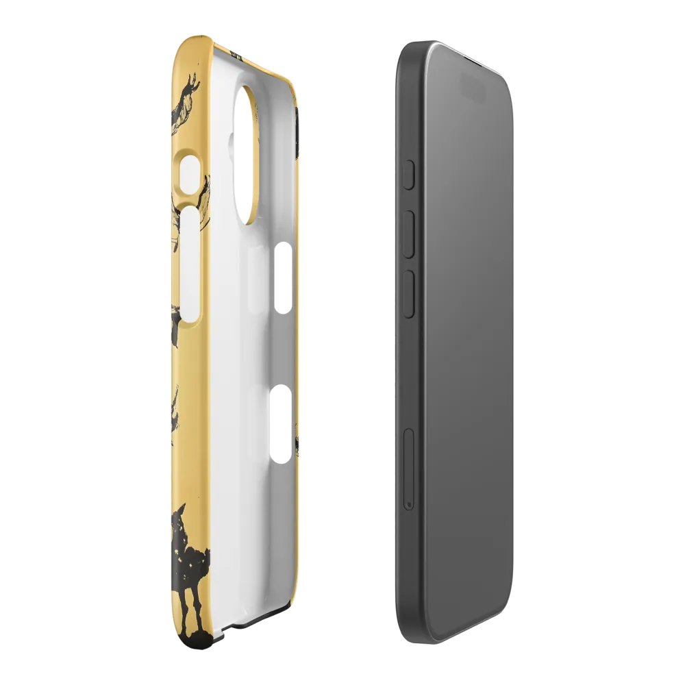 The Lunar Giraffe 
 iPhone 13 Mini | Snap Case