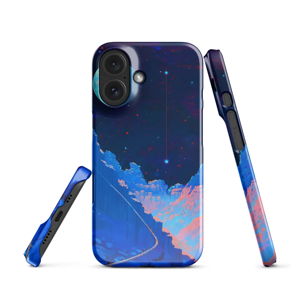 Cosmic Mountain Trek 
 iPhone 16 Pro | Tough Case