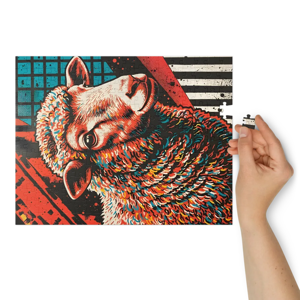 Chromatic Sheep | Jigsaw Puzzles