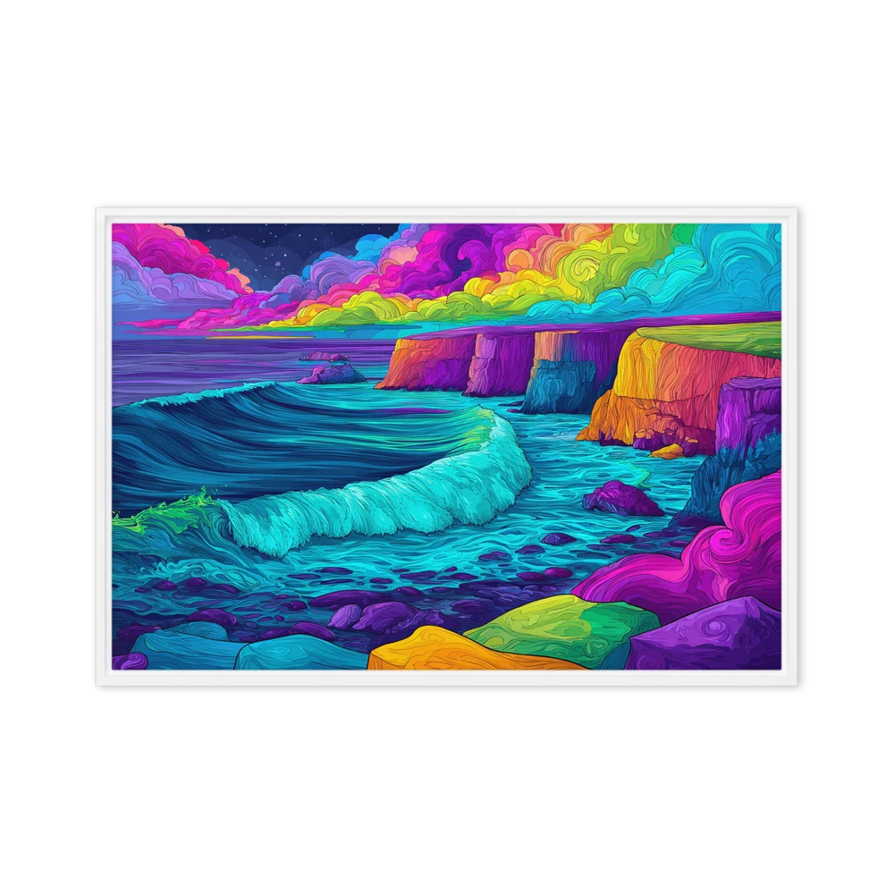Electric Shoreline | Art Print