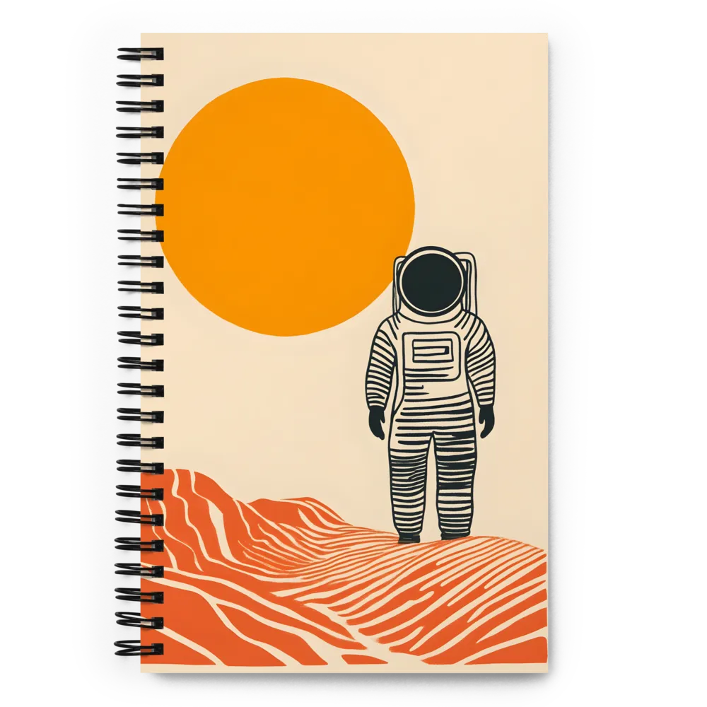 Martian Explorer 
 Spiral Notebook | 140 pages