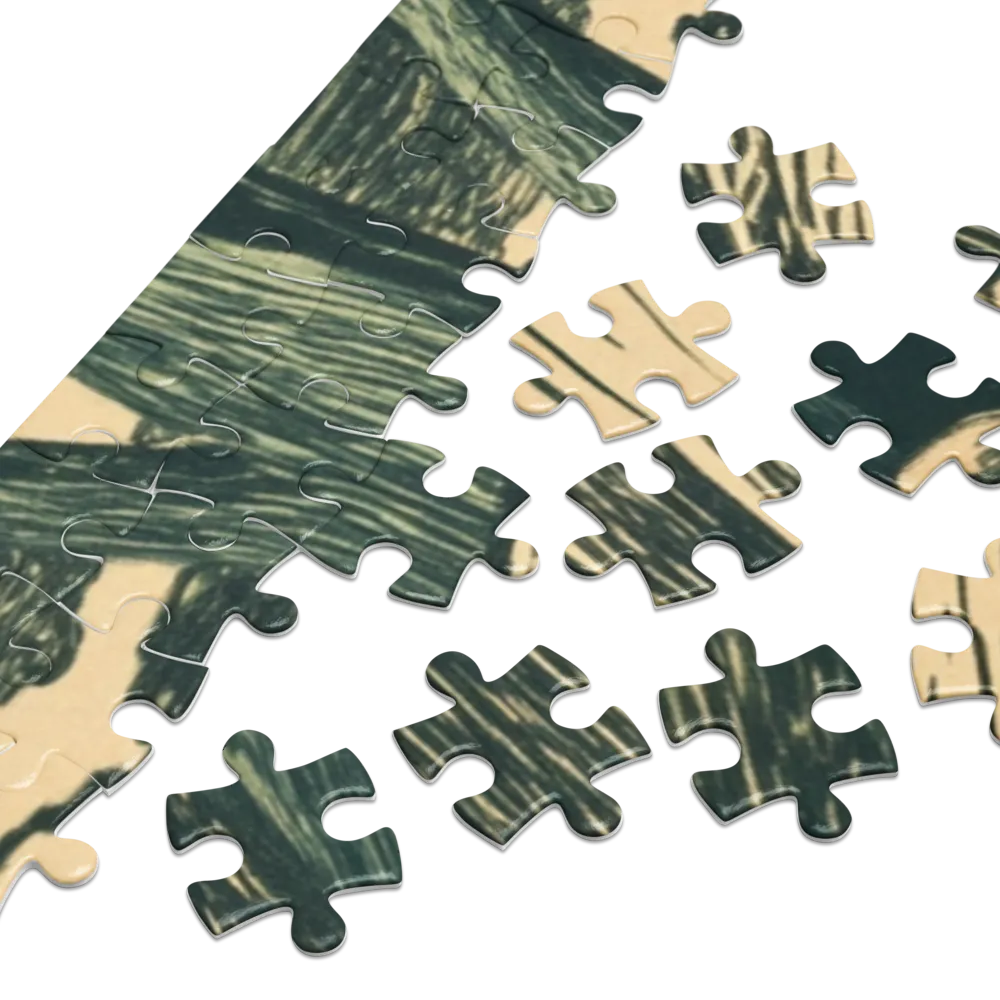 Criatura Fantástica da Floresta 
 Puzzle em caixa de metal