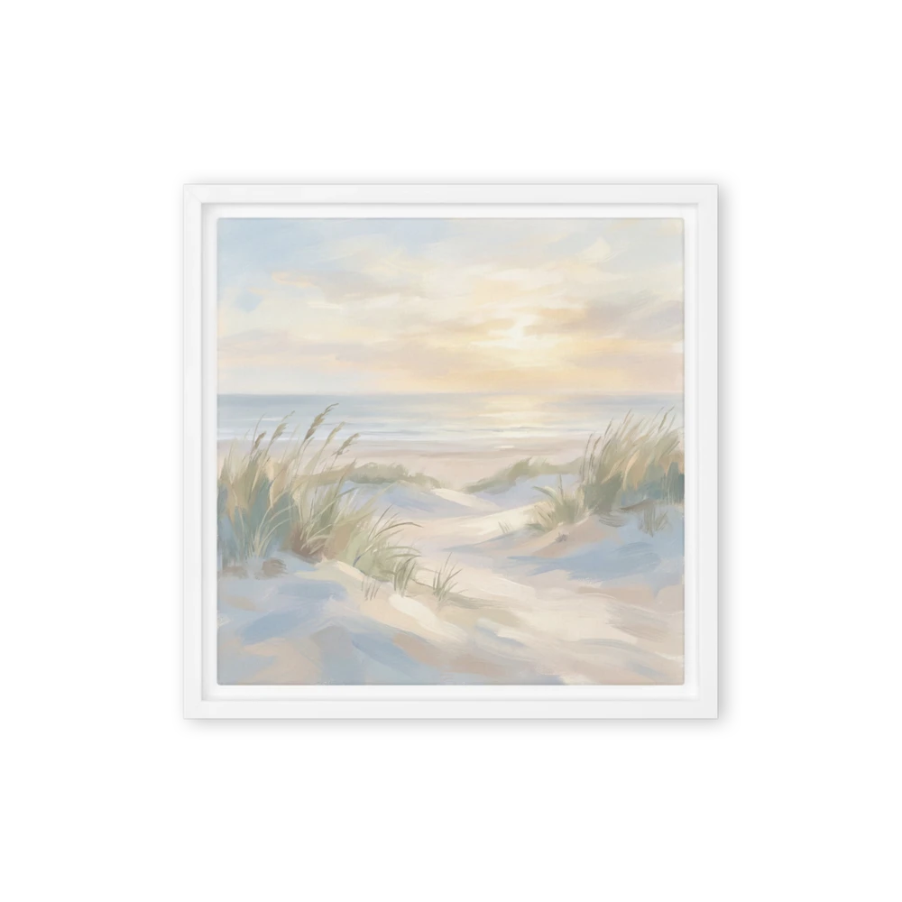 Impressionistic Coastal Serenity | Art Print