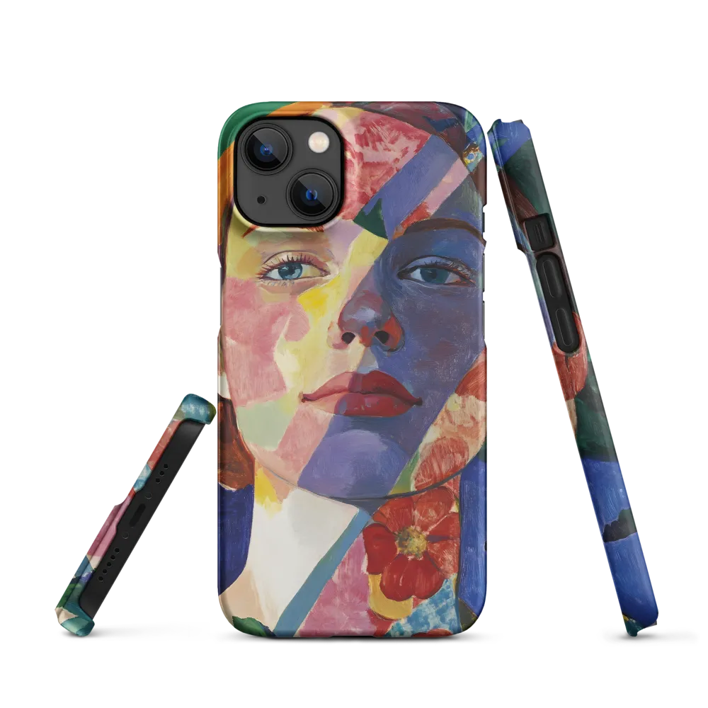 Modern Abstract Portrait of a Woman | Phone Case