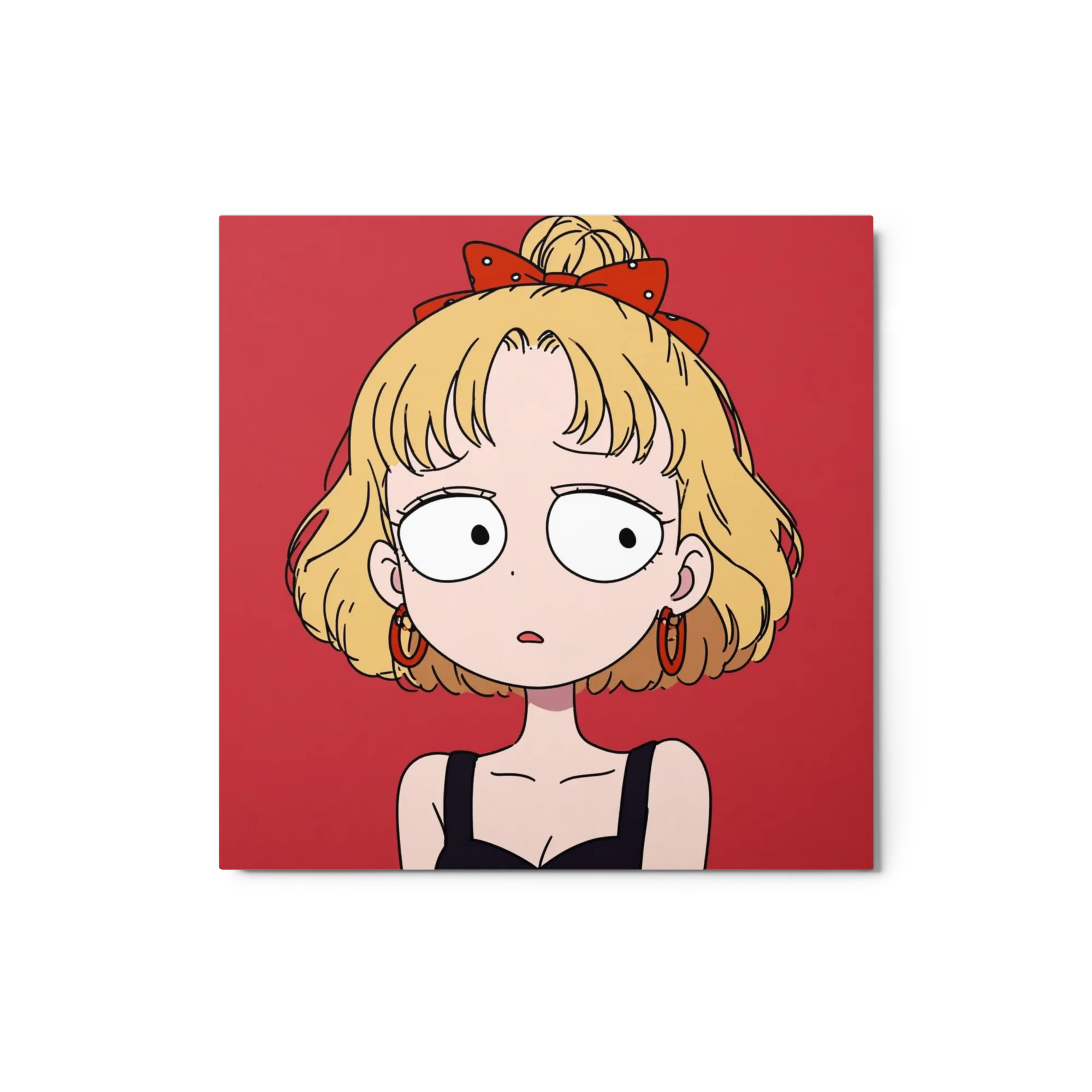 Blonde Anime Portrait
