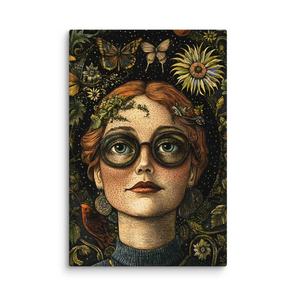 Enchanted Gaze 
 Metal Print | 20″x 30″
