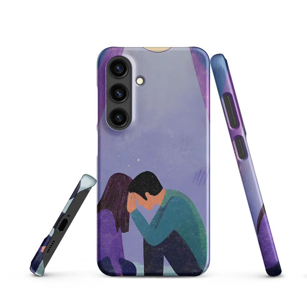 Couple in Emotional Connection | Phone Case