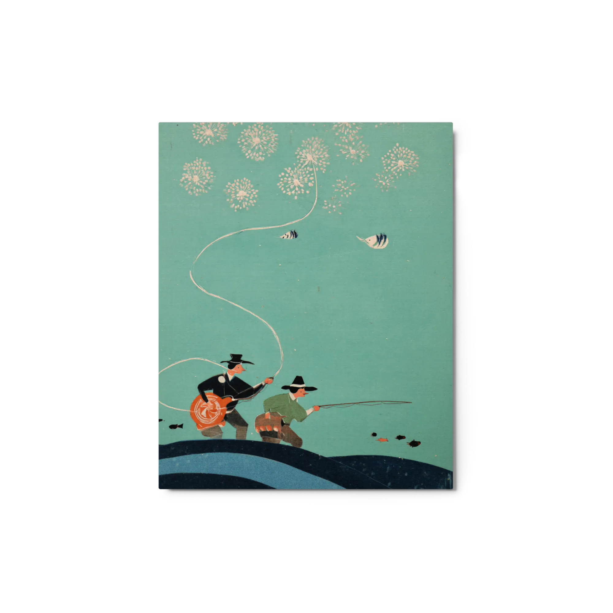 Aqua Fishing Whimsy
