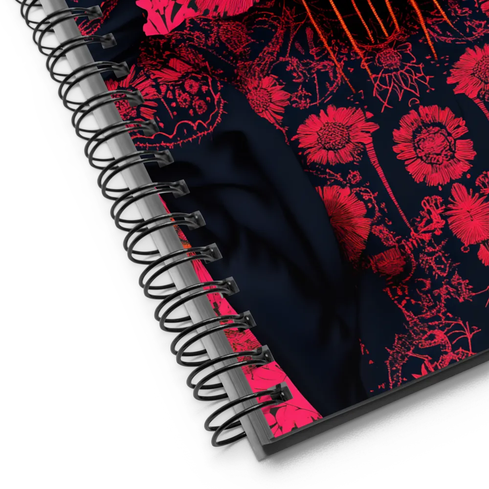 The Glimmering Veil 
 Spiral Notebook | 140 pages