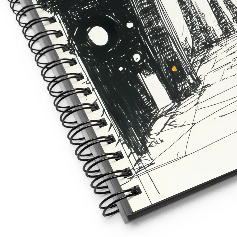 Solitary Urban Future 
 Spiral Notebook | 140 pages