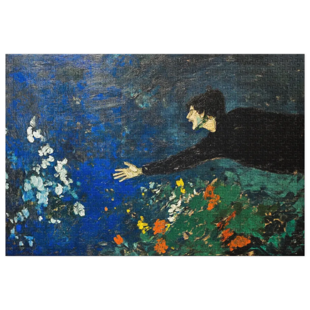 Figure Reaching for Flowers | Jigsaw Puzzle (252/520 pieces)