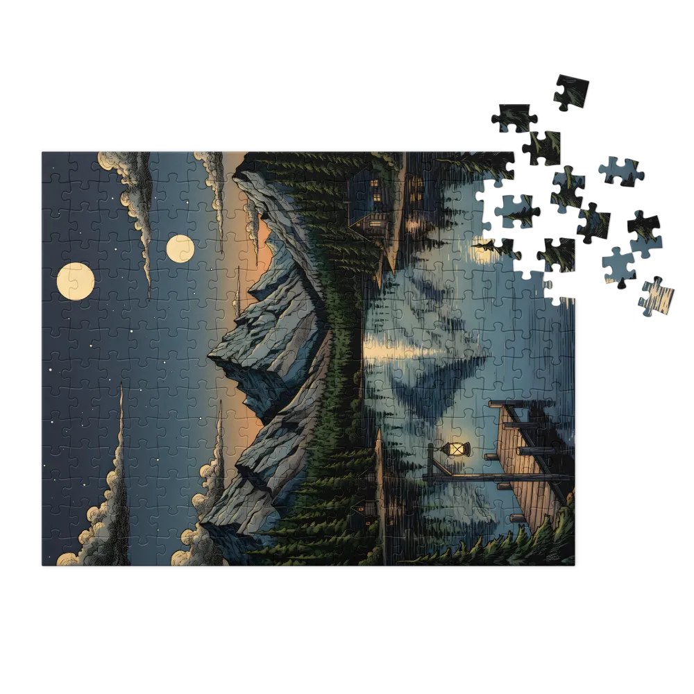 Lakeside Nocturne | Jigsaw Puzzles
