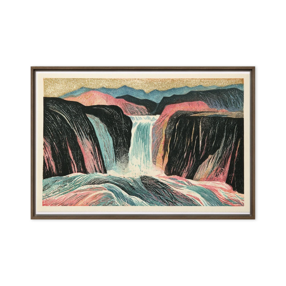 Cascading Falls Print | Art Print