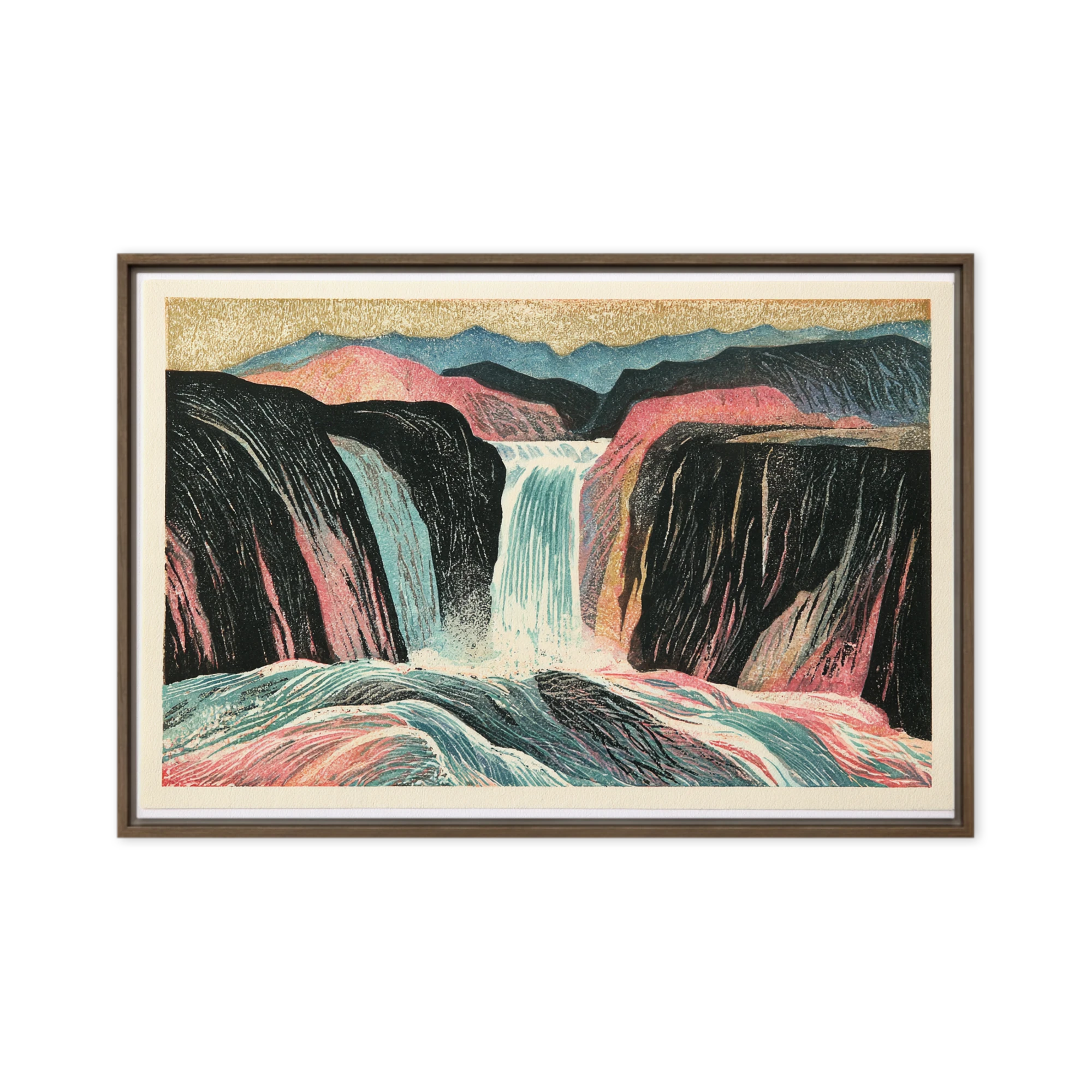 Cascading Falls Print | Art Print