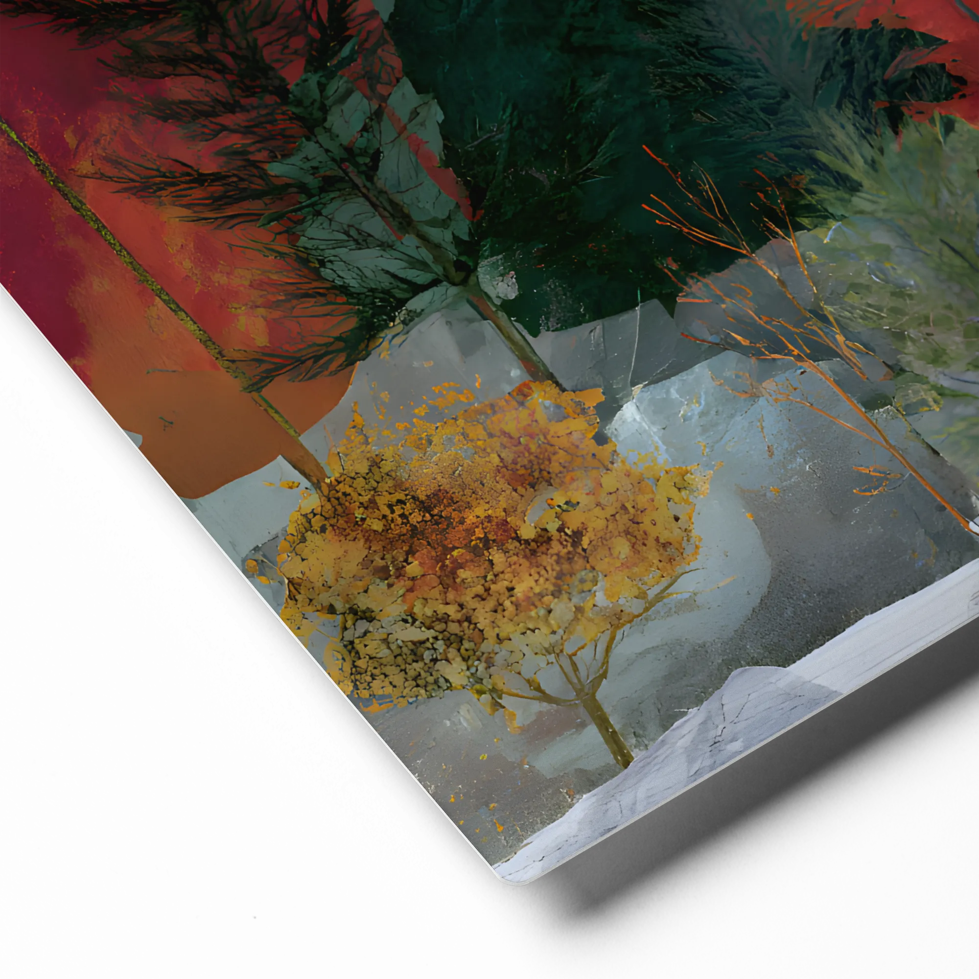 Lunar Forest Wolf 
 Canvas | 6″x 6″