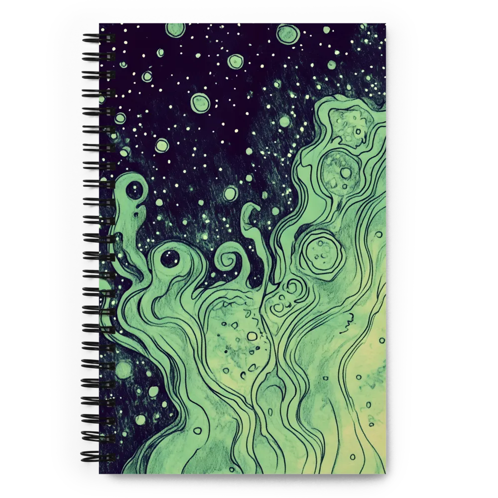 Cosmic Whirl: An Abstract Journey