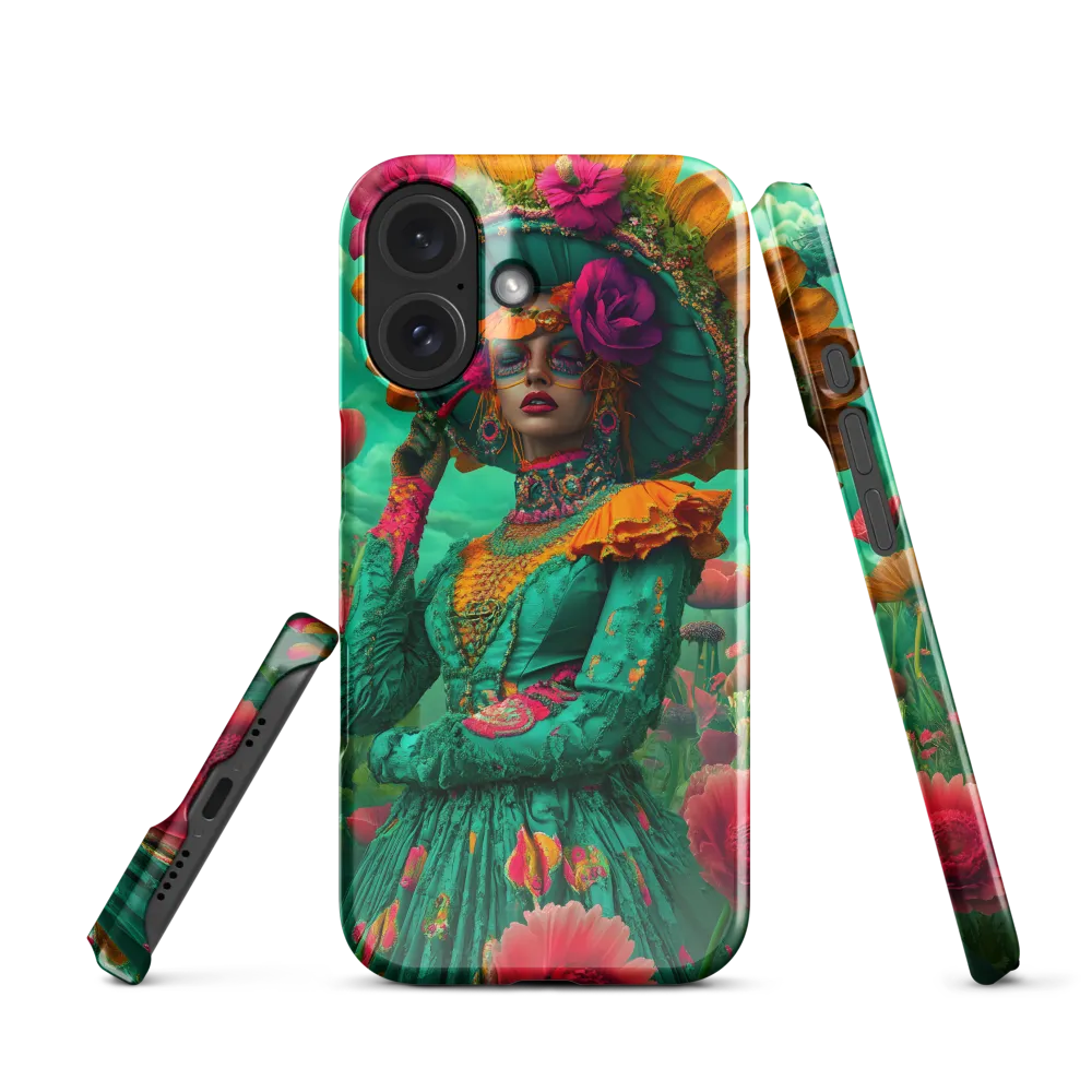 Enchanting Floral Muse 
 Samsung Galaxy S25 | Snap Case