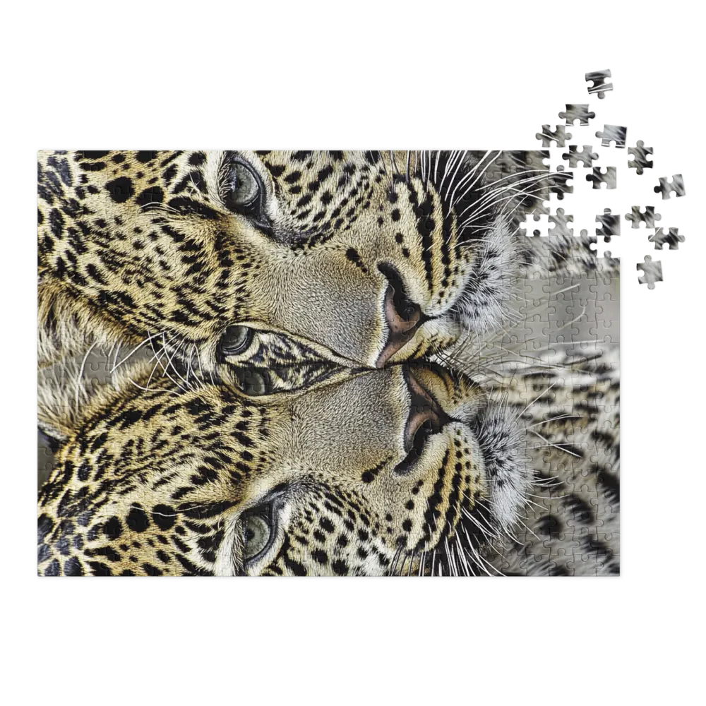 Close-up of Two Leopards
