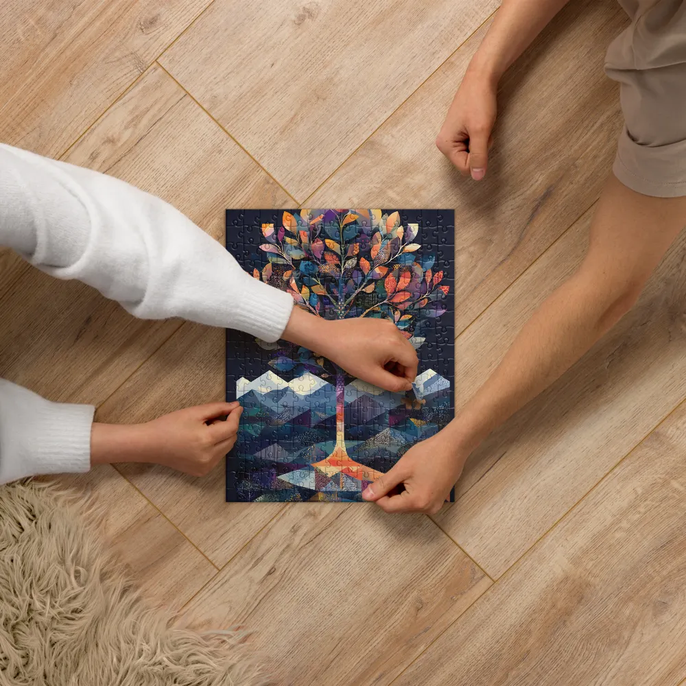 Geometric Tree of Life 
 Jigsaw Puzzle