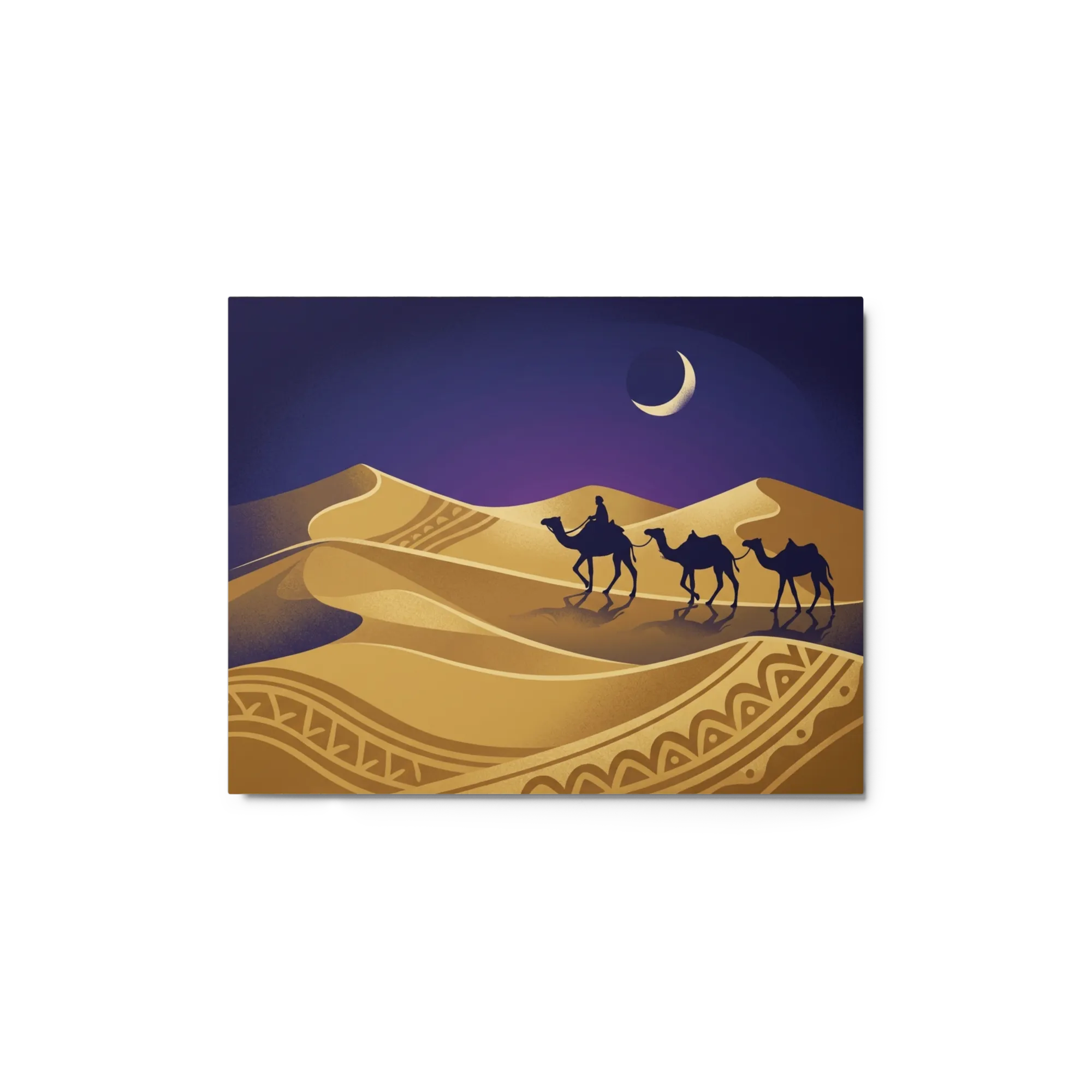 Moonlit Desert Journey