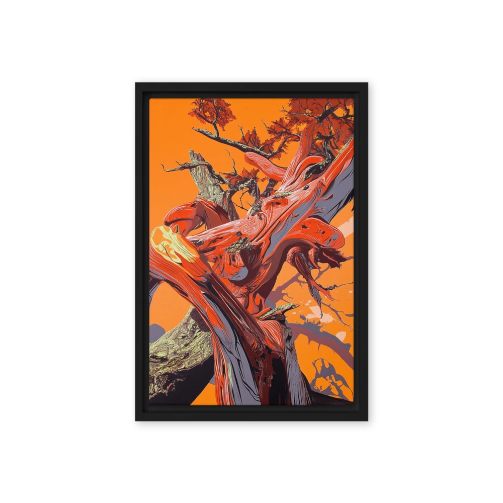 Tangled Ember Tree | Art Print