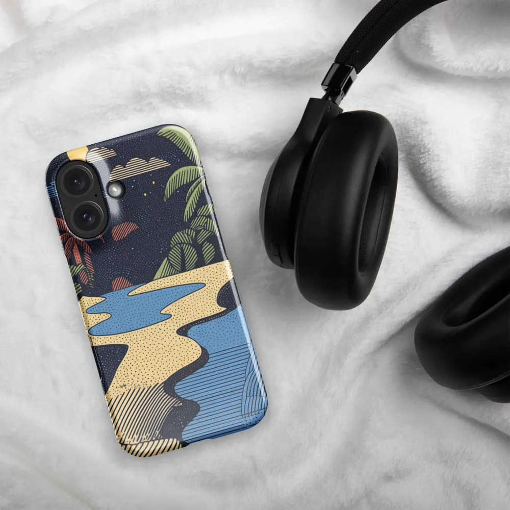 Nocturnal Oasis 
 iPhone 15 Pro | MagSafe® Tough Case