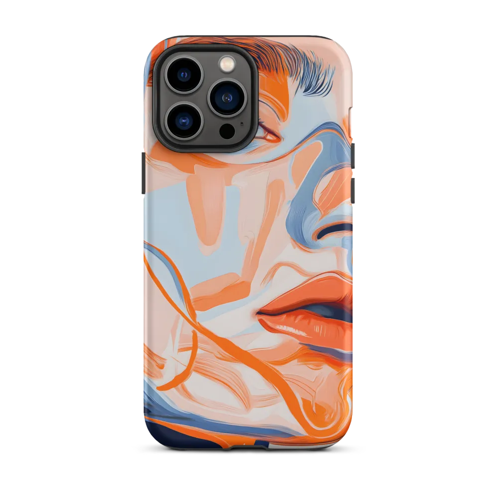 Modern Abstract Portrait | Phone Case